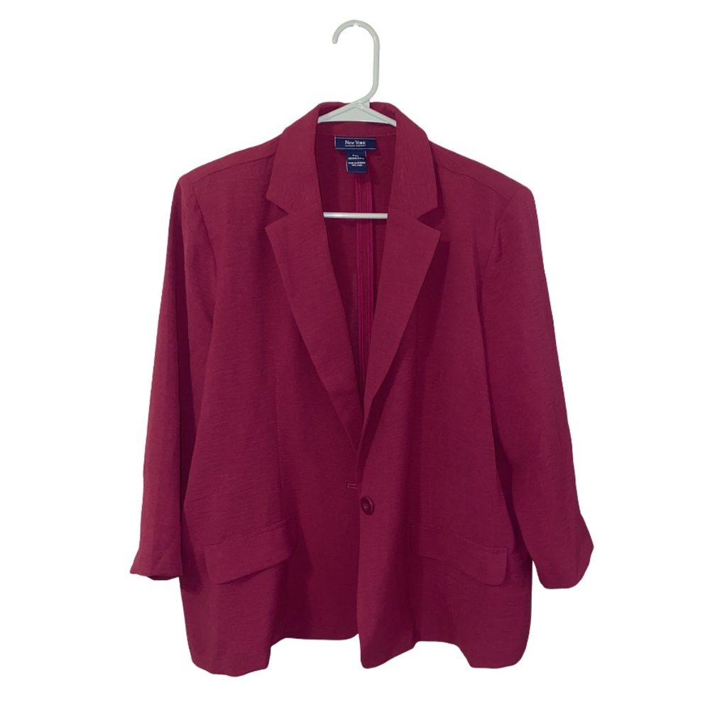 Fushia Light Blazer